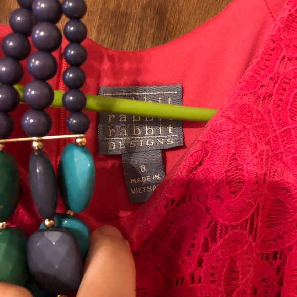 Beautiful Rabbit Rabbit Rabbit lace dress - Picture 2 of 2